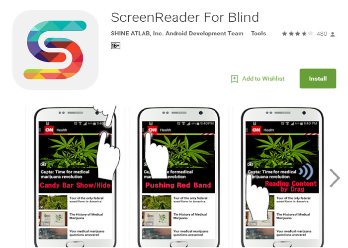ScreenReader For Blind - مدیاسافت