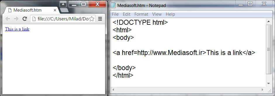 html - مدیاسافت