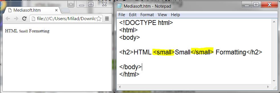 آموزش گام به گام HTML - مدیاسافت