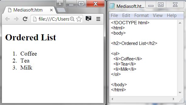 مدیاسافت - آموزش گام به گام HTML