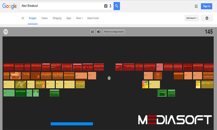 مدیاسافت - بازی گوگل