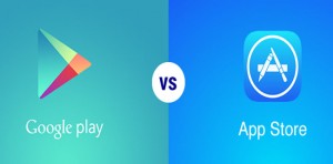 مدیاسافت - google play vs app store
