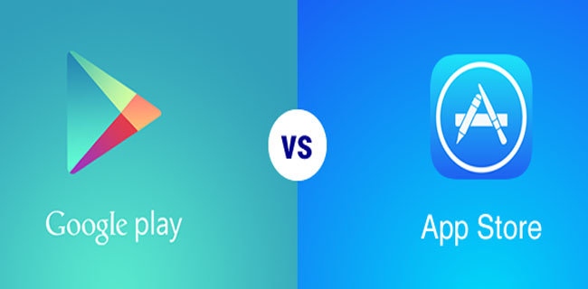 مدیاسافت - google play vs app store