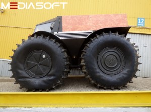 مدیاسافت - ساخت کوچک ترین خودروی آفرود (offroad) به دست مهندسان روسی + گالری تصاویر