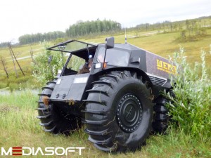 مدیاسافت - ساخت کوچک ترین خودروی آفرود (offroad) به دست مهندسان روسی + گالری تصاویر