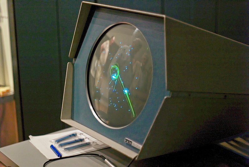 اجرای بازی ویدئویی جنگ ستارگان در رایانه PDP-1 در موزه تاریخ رایانه - مدیاسافت